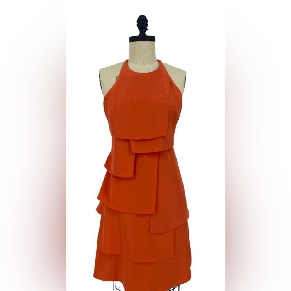 Jay Godfrey Womens 100% silk sundress SZ 10 H6